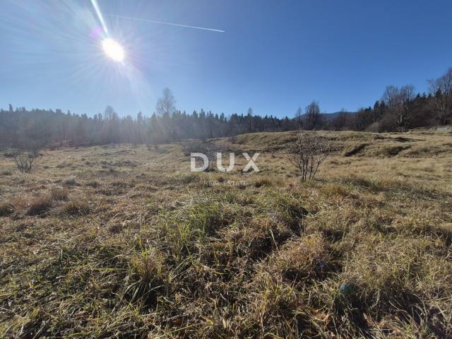GORSKI KOTAR, FUŽINE - građevinsko zemljište 1213 m2 - investicijska prilika!