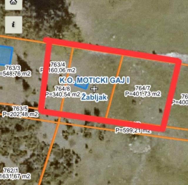 Plac 900 m² na Prodaju – Moticki Gaj, Žabljak