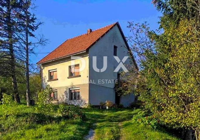 GORSKI KOTAR, VRBOVSKO - goranska kuća 160 m2, spuštena cijena, prilika!