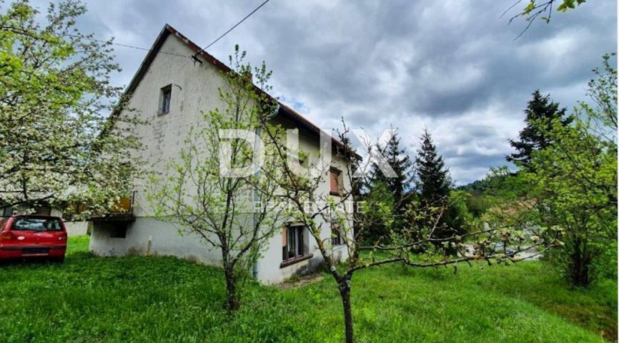GORSKI KOTAR, VRBOVSKO - goranska kuća 160 m2, spuštena cijena, prilika!