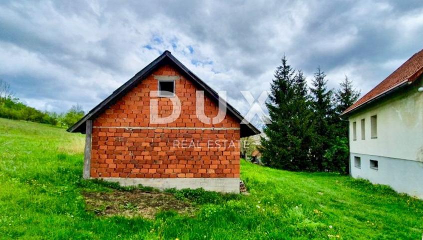 GORSKI KOTAR, VRBOVSKO - goranska kuća 160 m2, spuštena cijena, prilika!