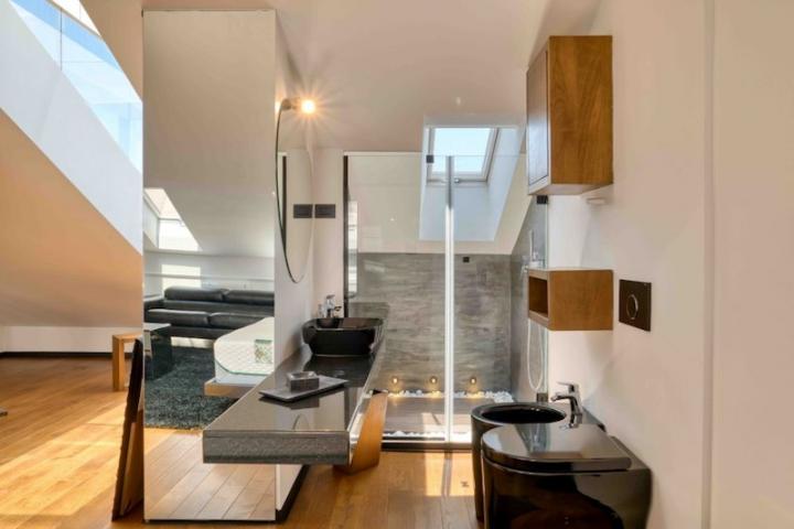Jednosoban luksuzno namješten dupleks, 70m2, Preko Morače, Podgorica