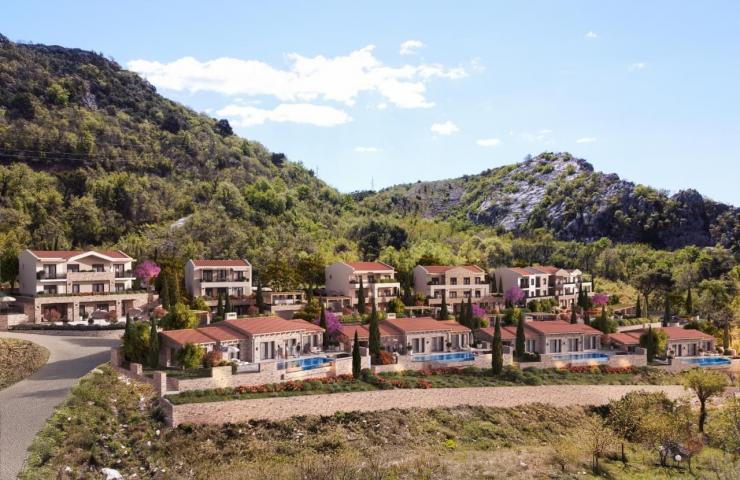 Luksuzan jednosoban apartman 47.8m2 u ekskluzivnom kompleksu u izgradnji, Markovići – Budva