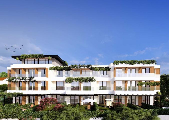 Jednosoban stan 48.23m2 gratis terase u novom stambenom kompleksu sa bazenom-Kumbor, Herceg Novi