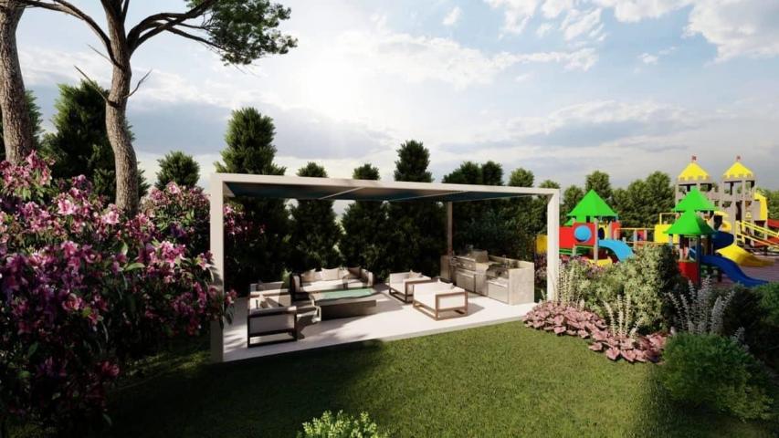 Jednosoban stan 48.23m2 gratis terase u novom stambenom kompleksu sa bazenom-Kumbor, Herceg Novi
