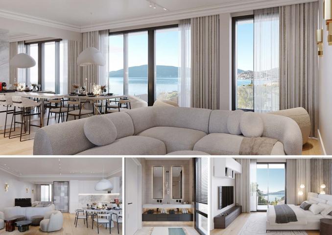 Jednosoban stan 41m2 u novom stambenom kompleksu sa bazenom-Kumbor, Herceg Novi