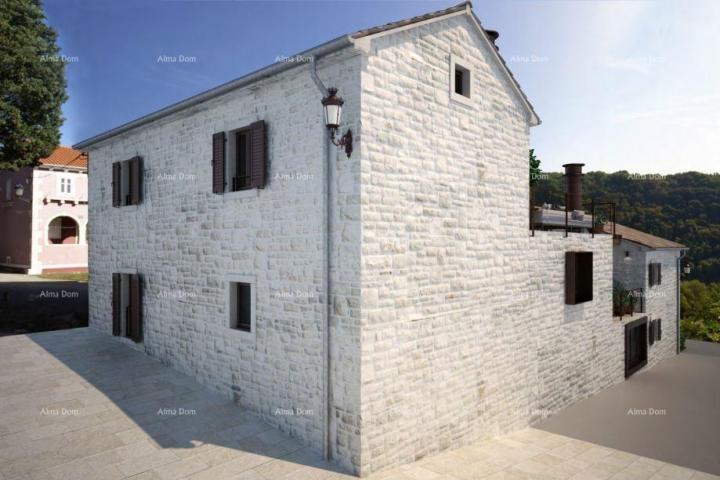 Haus Zu verkaufen sind zwei alte Steinhäuser in der Nähe der Stadt Poreč.