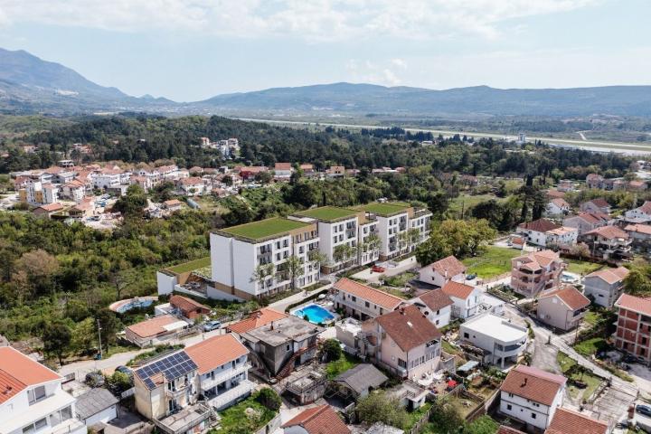 Jednosoban stan 41.40m² u novom kompleksu sa bazenom – Tivat, Mrčevac