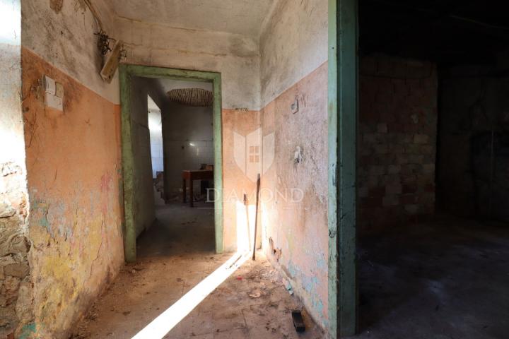 Dvije kuće za renovaciju s velikim dvorištem, Žminj, okolica 