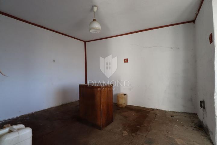 Dvije kuće za renovaciju s velikim dvorištem, Žminj, okolica 