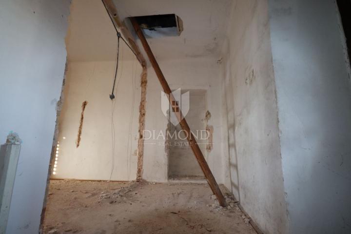 Dvije kuće za renovaciju s velikim dvorištem, Žminj, okolica 
