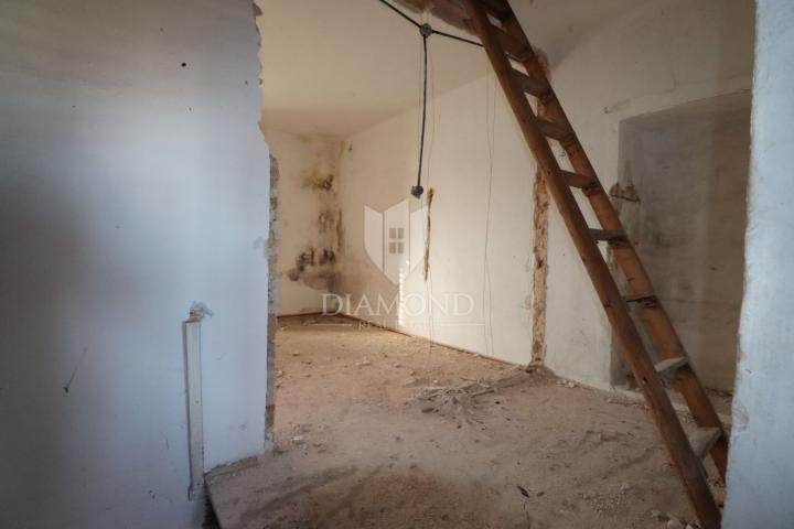 Dvije kuće za renovaciju s velikim dvorištem, Žminj, okolica 