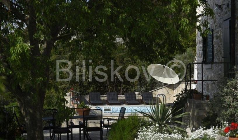 Brač, Dol, prodaja samostojeća kuća, bazen