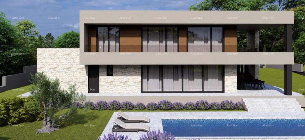 Building land Building land with conceptual project – Poreč, Žbandaj, 963 m²