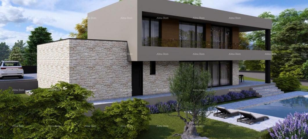 Building land Building land with conceptual project – Poreč, Žbandaj, 963 m²