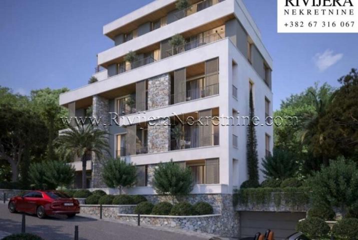Two-bedroom apartment for sale under construction in Tivat