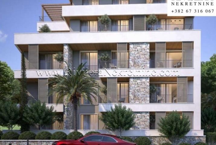 Two-bedroom apartment for sale under construction in Tivat