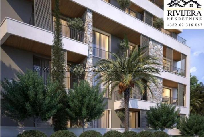 Two-bedroom apartment for sale under construction in Tivat
