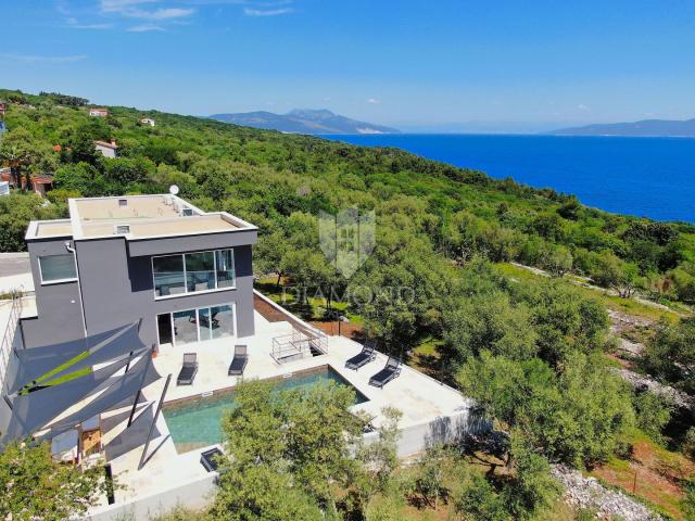 Rabac, Labin, Villa na top lokaciji s pogledom na more