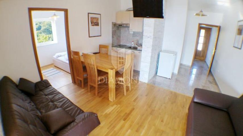 Rabac, Labin, apartmanska kuća s pogledom na more