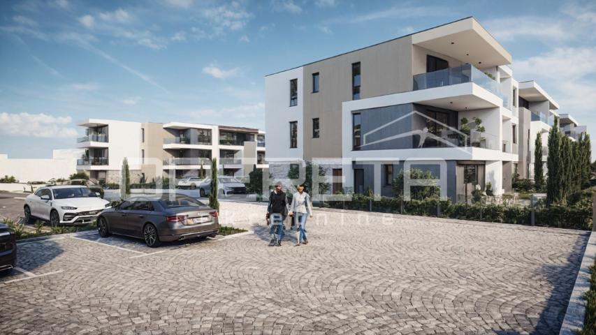Istra, Pula- Valdebek, stan sa vrtom, dvije spavaće sobe i dva parkirna mjesta