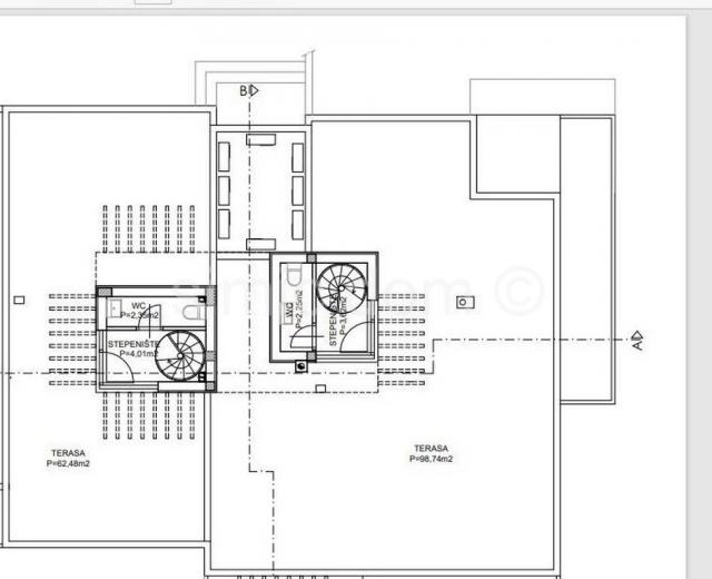 Luksuzni penthouse apartman u prvom redu do mora blizu Vodica