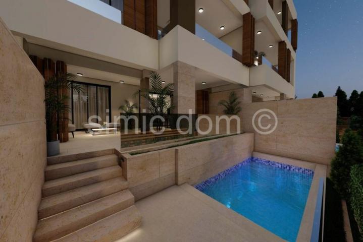 Moderan apartman s privatnim bazenom, Primošten