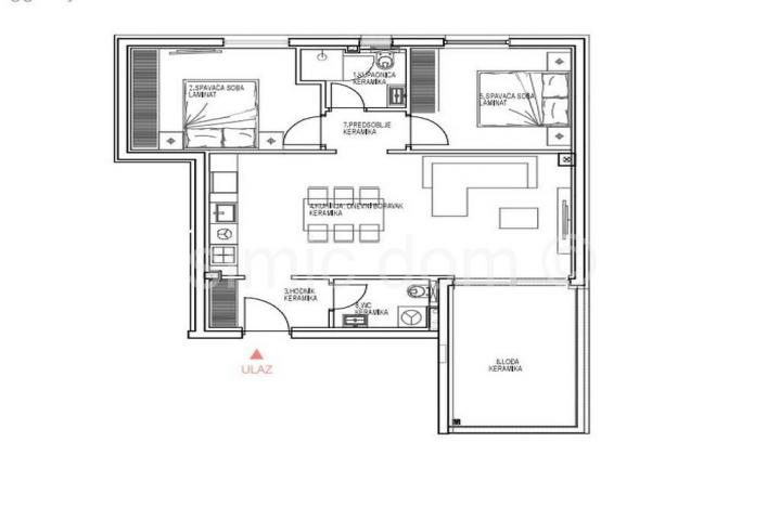 Novi apartman vrlo blizu plaže, Primošten