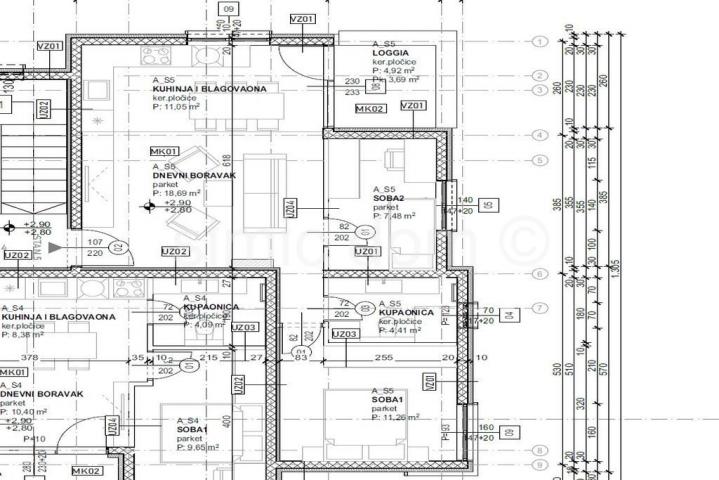Novogradnja 60m do plaže – mogućnost kredita, Čiovo