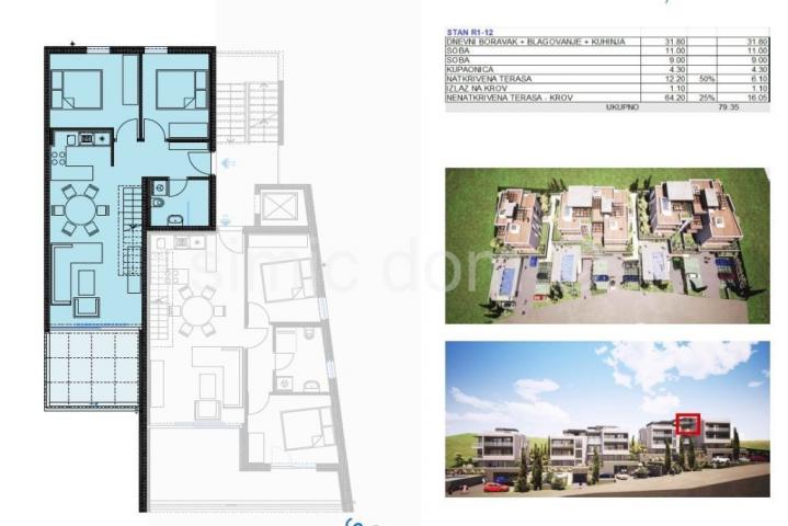 Novi apartmani s lijepim pogledom blizu plaže, Čiovo