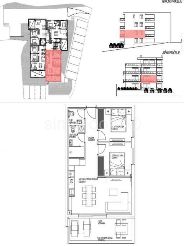Novi apartman vrlo blizu plaže, Primošten