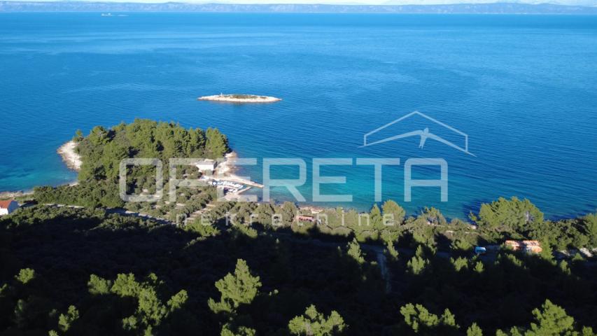 Građevinsko zemljište, 531m2, s pogledom na more, otok Korčula