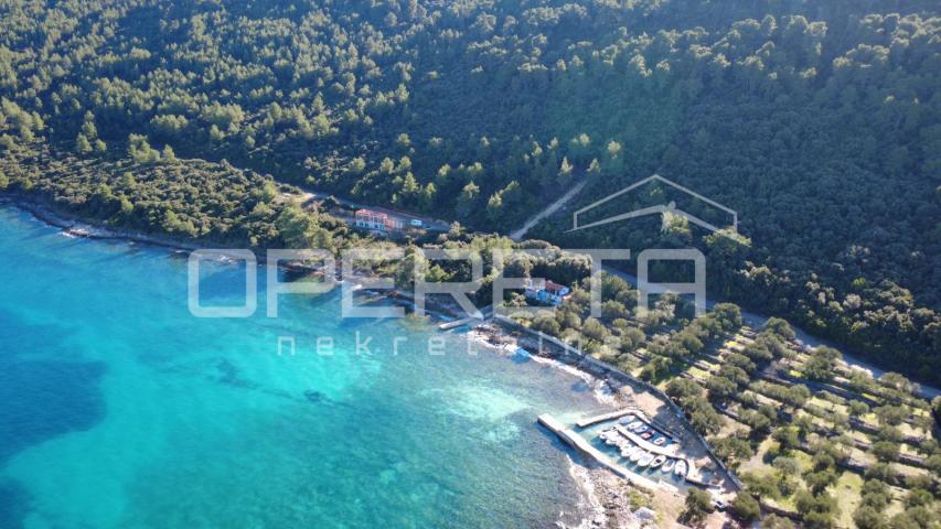 Građevinsko zemljište, 531m2, s pogledom na more, otok Korčula