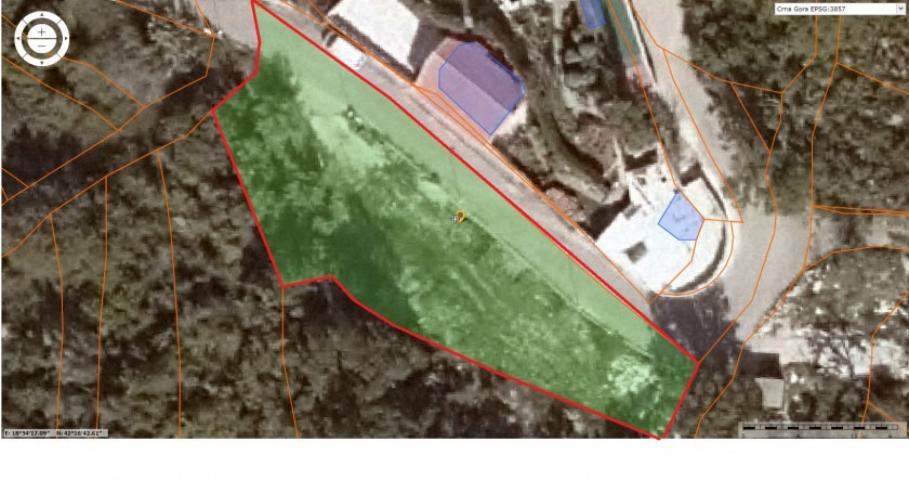 Building plot for sale in Montenegro, with sea views, Budva area, Kuljace.