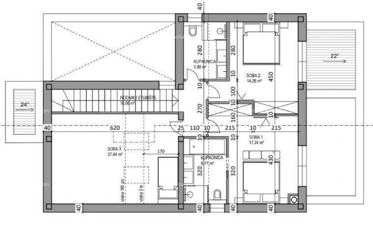 Građevinsko zemljište Prodaja zemljišta 511 m2 s građevinskom dozvolom i plaćenim doprinosima, Medul