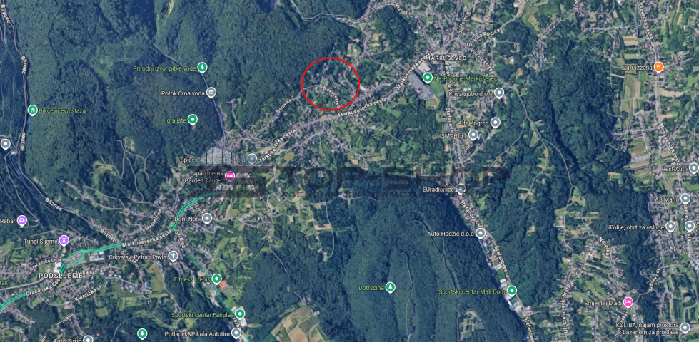 Markuševac, Borovina, Građevinsko zemljište 2291m2