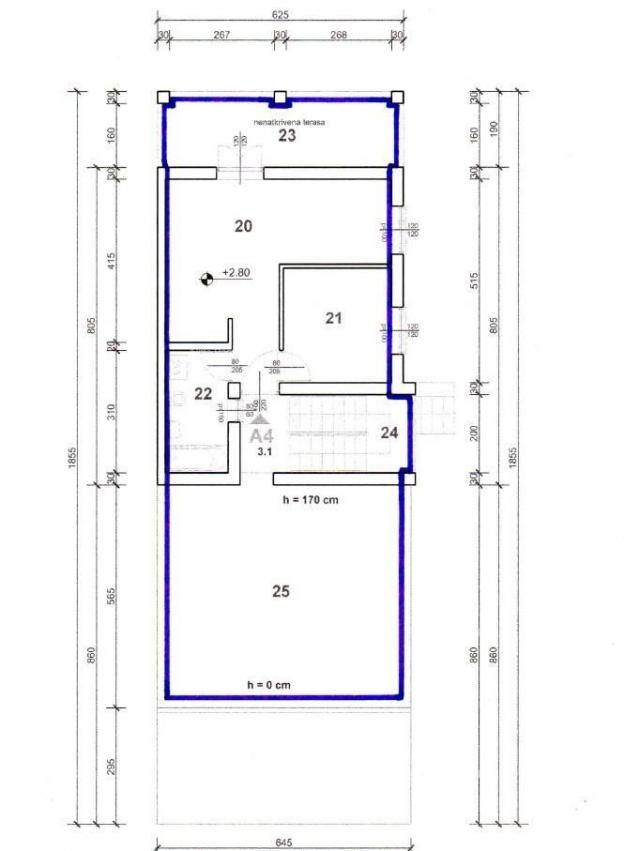 Wohnung DUGA UVALA, 40 m² + TERRASSEN!