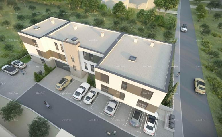 Wohnung Verkauf moderner Wohnungen im neuen Wohnprojekt, Meerblick, Štinjan, B4