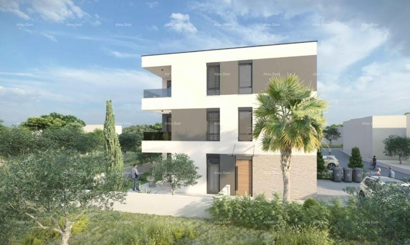Wohnung Verkauf moderner Wohnungen im neuen Wohnprojekt, Meerblick, Štinjan, B4