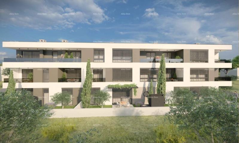 Wohnung Verkauf moderner Wohnungen im neuen Wohnprojekt, Meerblick, Štinjan, B4