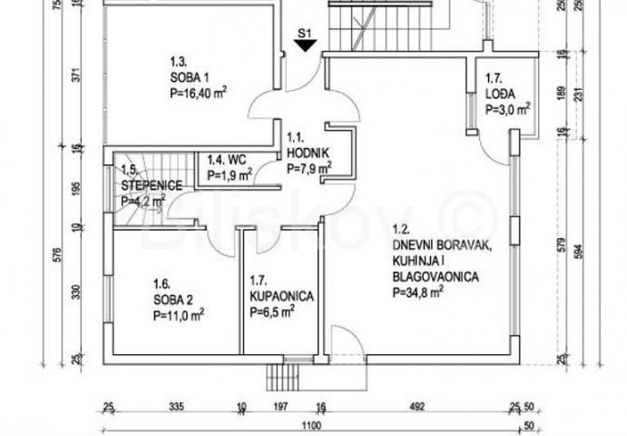 Prodaja, Remete, dvoetažni šesterosobni stan148,50m2 s dva parkirališta