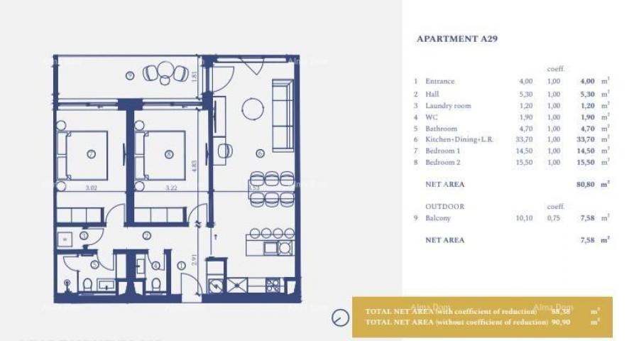 Apartment UMAG, Luxury resort with rooftop infinity pool!