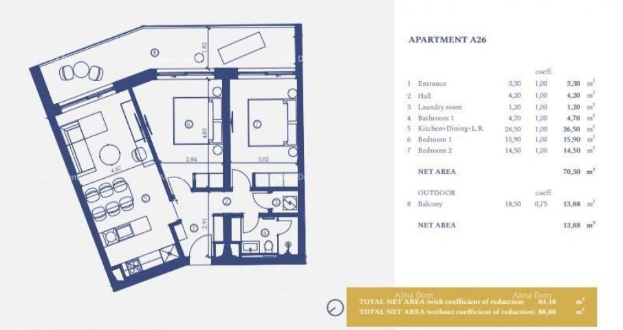 Apartment UMAG, Luxury resort with rooftop infinity pool!