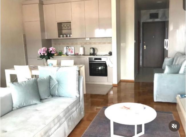 Moderno opremljen studio apartman 45m2 sa pogledom na more-Becici, Anatoilia