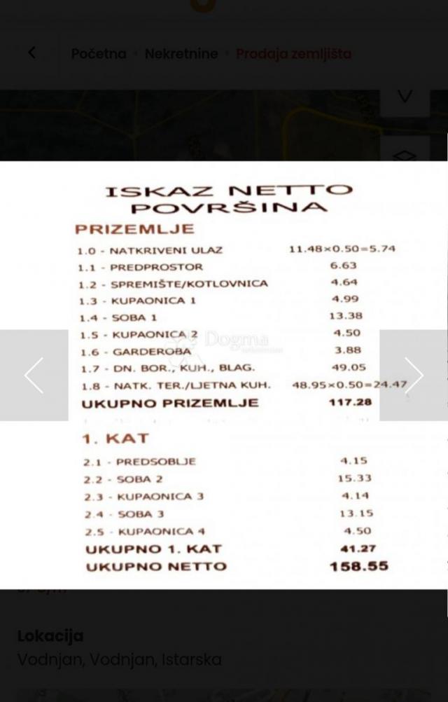 2 građevinska zemljišta, polj. zemljište i šuma!