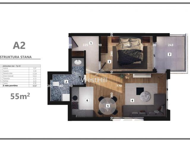 Apartmani na prvoj liniji u Dobroj Vodi