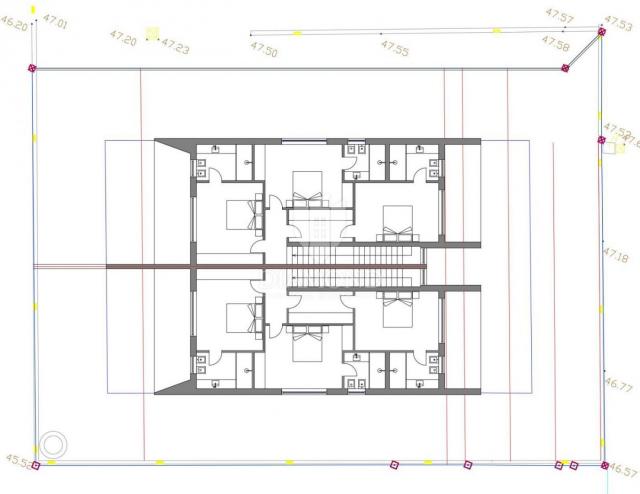 Umag, okolica, predivna dvojnica 100 m2 na rubu naselja