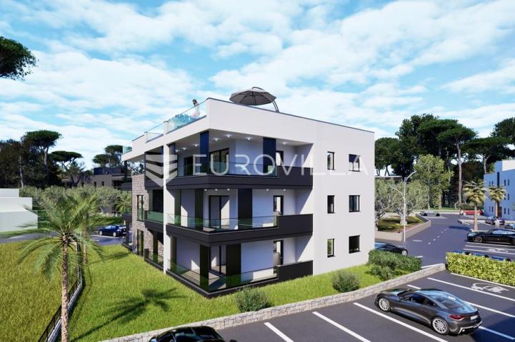 Zadar, Crvene kuće moderna zgrada Novogradnja