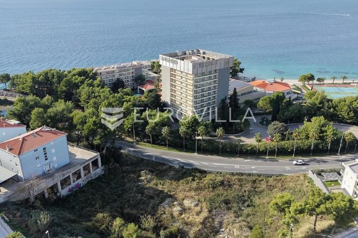 Split, Podstrana, TERASE, dvosoban stan na četvrtom katu s dvije terase