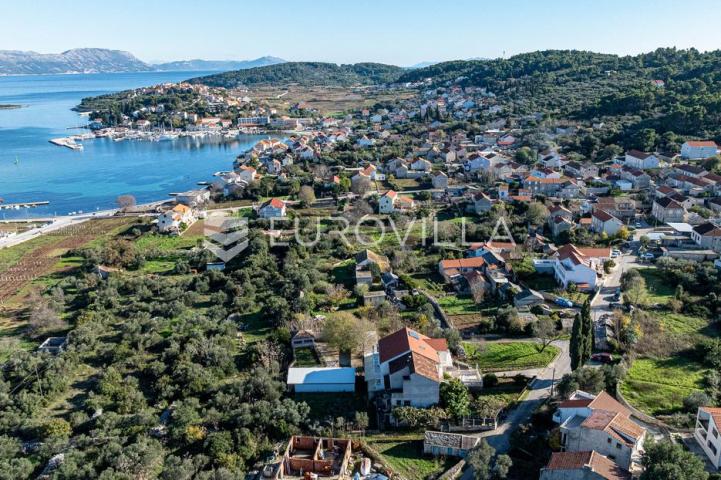 Korčula, Lumbarda, kuća na atraktivnoj lokaciji